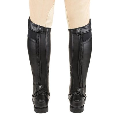 TuffRider Men's Derby Leather Half Chaps