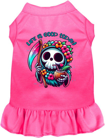 Tropical Grim Reaper Pet Dress