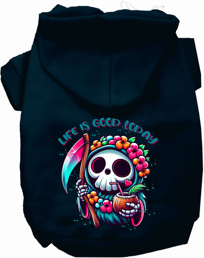 Tropical Grim Reaper Pet Hoodie