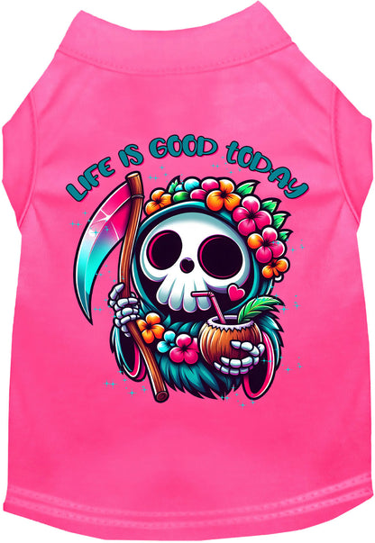 Tropical Grim Reaper Pet Shirt