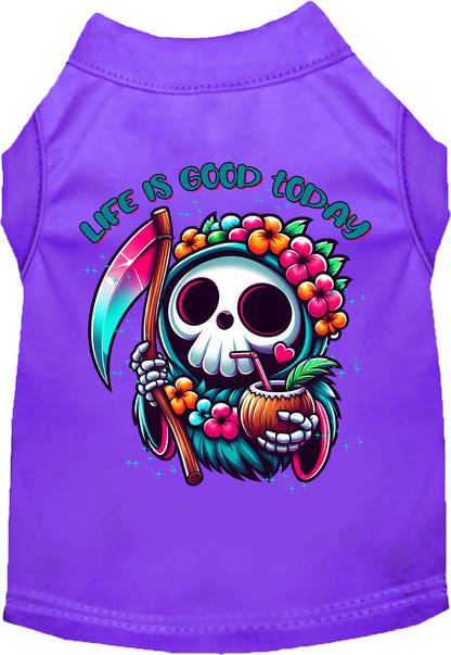 Tropical Grim Reaper Pet Shirt