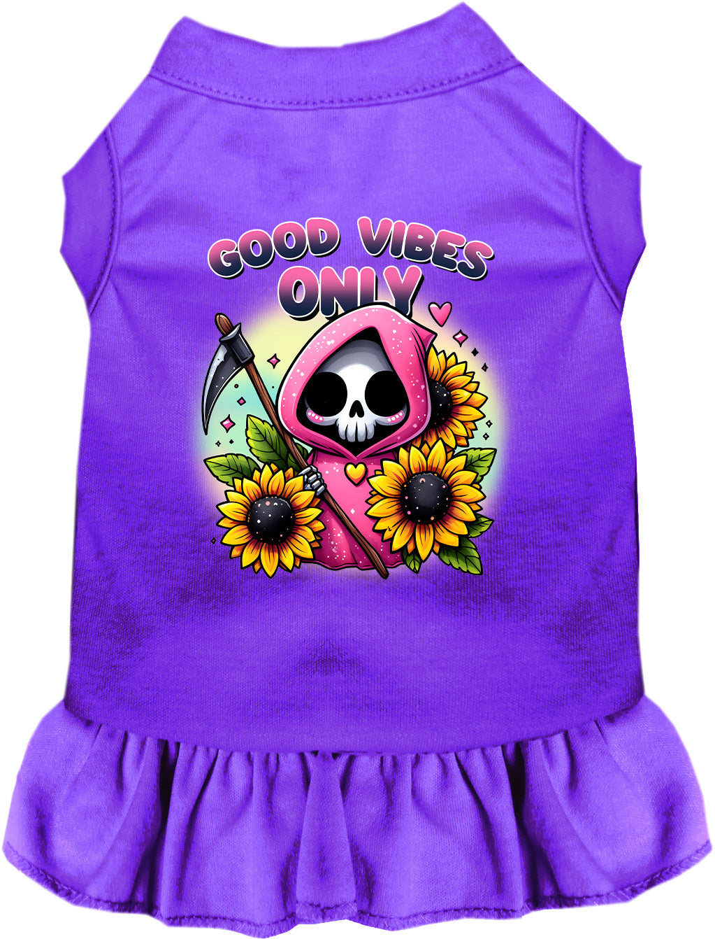 Sun Flowers and Scythes Pet Dress