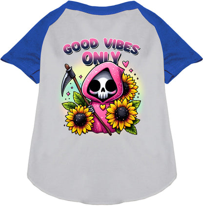 Sun Flowers and Scythes Pet Raglan Shirt