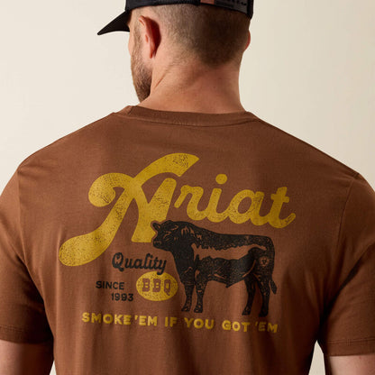BBQ Smoke T-Shirt | Ariat Mens