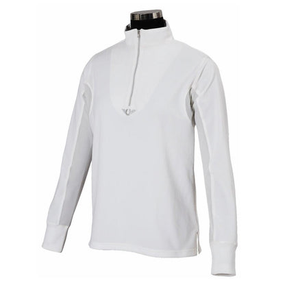 TuffRider Youth Long Sleeve Ventilated Technical Sport Shirt – UV Protection, Quick-Dry, Mesh Undersleeves