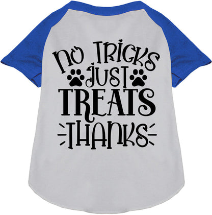 No Tricks, Just Treats Pet Raglan Shirt