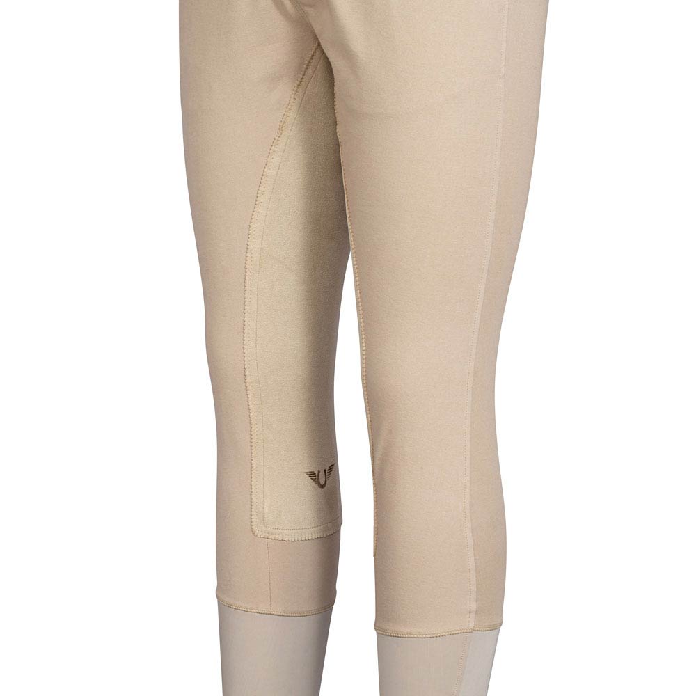 TuffRider Men's Knitted Denim Full Seat Patrol Breeches