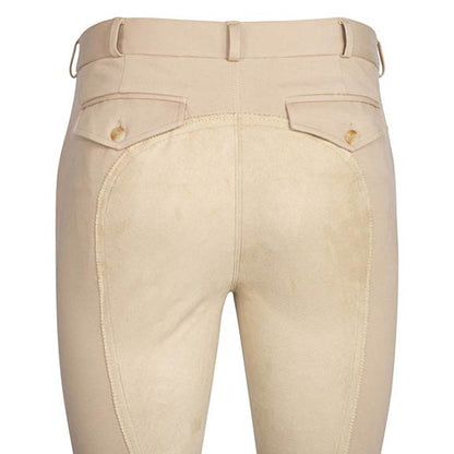 TuffRider Men's Knitted Denim Full Seat Patrol Breeches