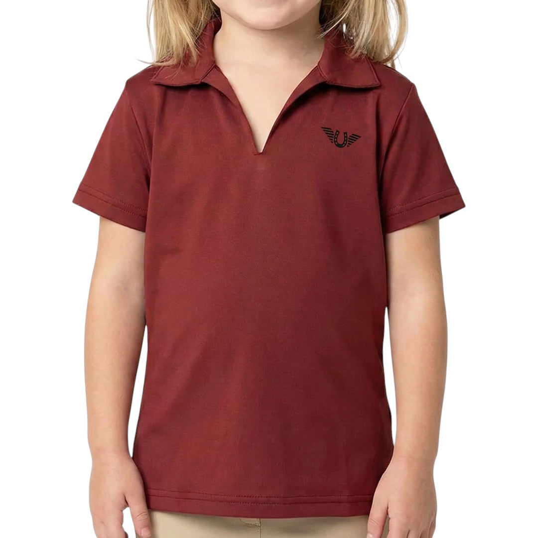TuffRider Children'S Taylor Short Sleeve Polo