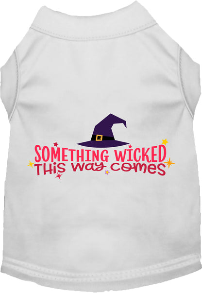 Something Wicked This Way Comes Pet Shirt
