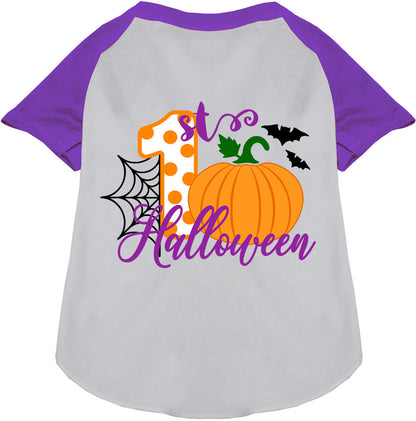 My First Halloween Pet Raglan Shirt