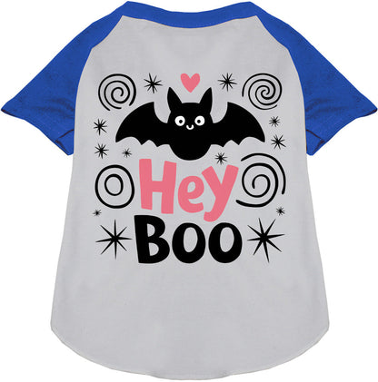 Hey Boo! Pet Raglan Shirt