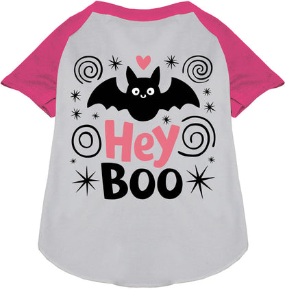 Hey Boo! Pet Raglan Shirt