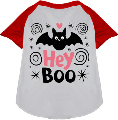 Hey Boo! Pet Raglan Shirt