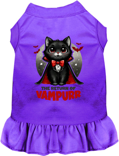 Vampurr Halloween Pet Dress