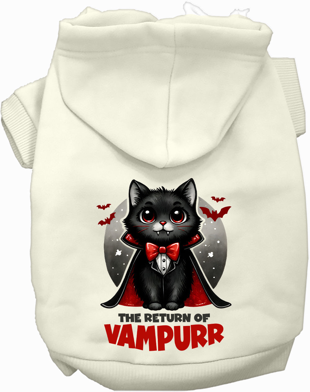 Vampurr Halloween Pet Hoodie