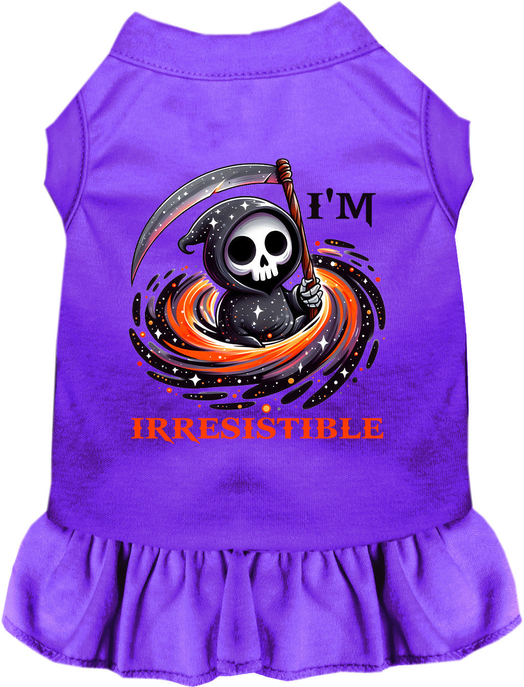 Irresistible Death Halloween Pet Dress