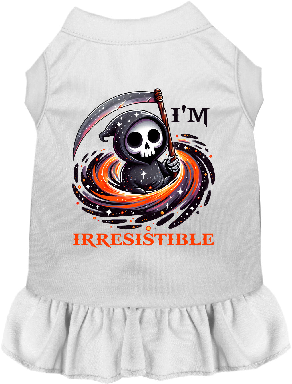 Irresistible Death Halloween Pet Dress