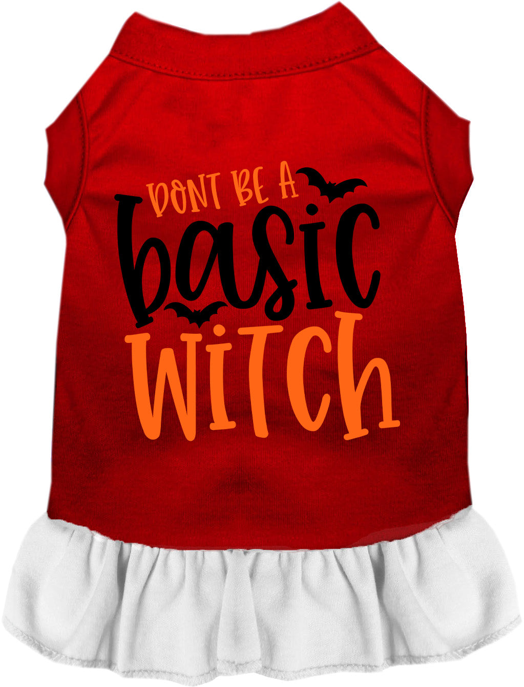 Don't Be a Basic Witch Halloween Pet Dress