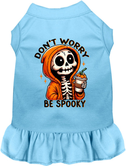Don't Worry, Be Spooky Halloween Pet Dress