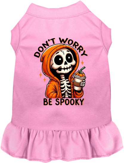 Don't Worry, Be Spooky Halloween Pet Dress