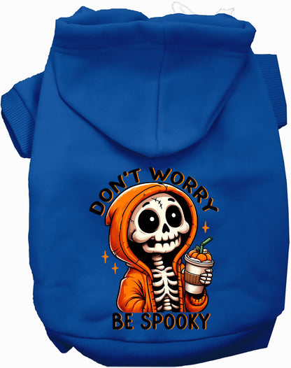 Don't Worry, Be Spooky Halloween Pet Hoodie