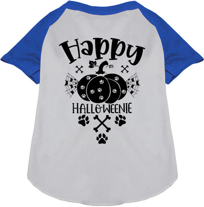 Happy Halloweenie Pet Raglan Shirt