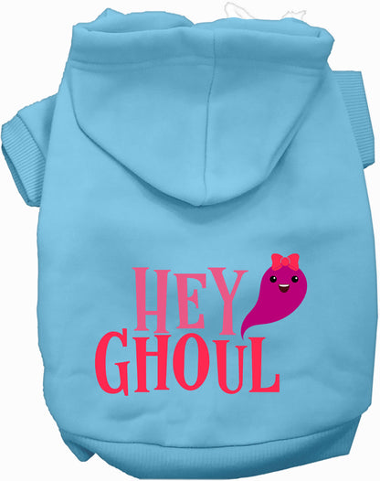 Hey Ghoul Pet Hoodie