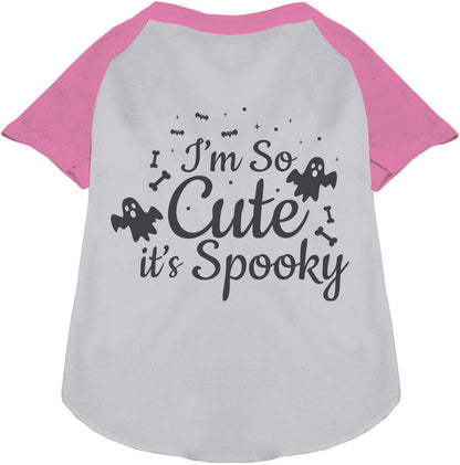 So Cute, It's Spooky Pet Raglan Shirt