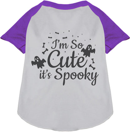 So Cute, It's Spooky Pet Raglan Shirt