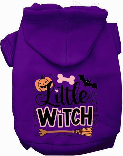 Little Witch Halloween Pet Hoodie