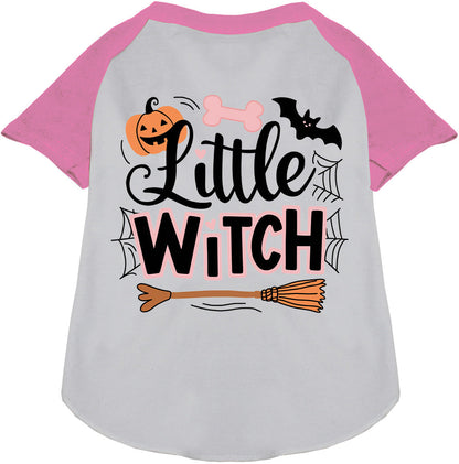 Little Witch Pet Raglan Shirt