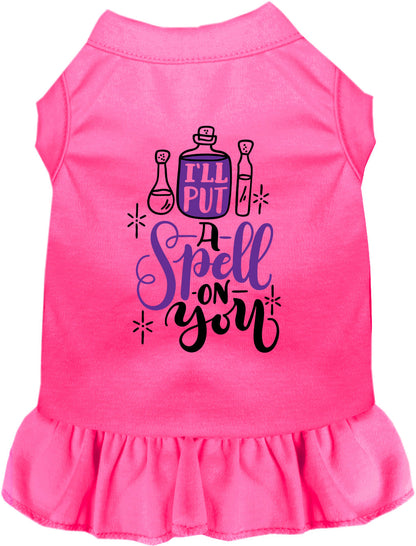 Put a Spell on You Halloween Pet Dress