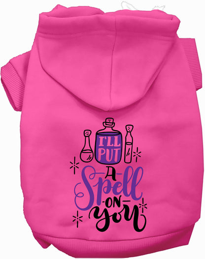 Put a Spell on You Halloween Pet Hoodie