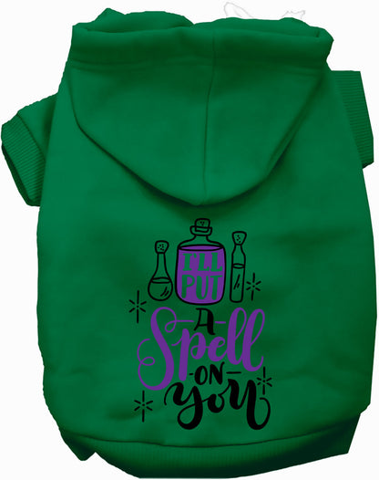 Put a Spell on You Halloween Pet Hoodie