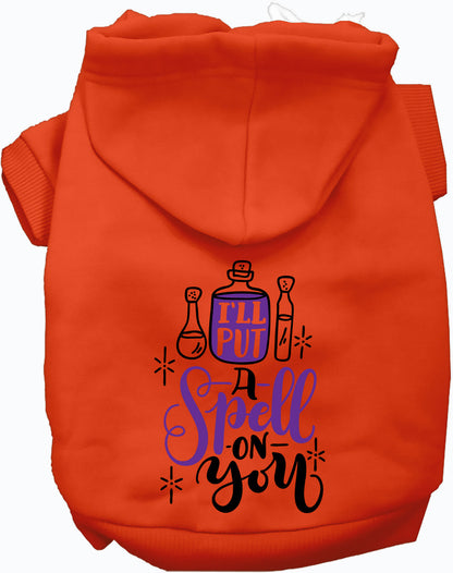 Put a Spell on You Halloween Pet Hoodie