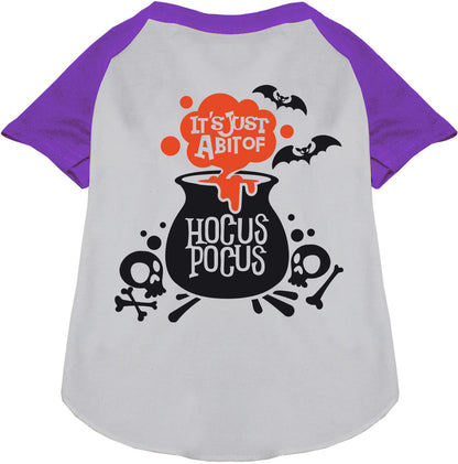 Just a Bunch of Hocus Pocus Pet Raglan Shirt
