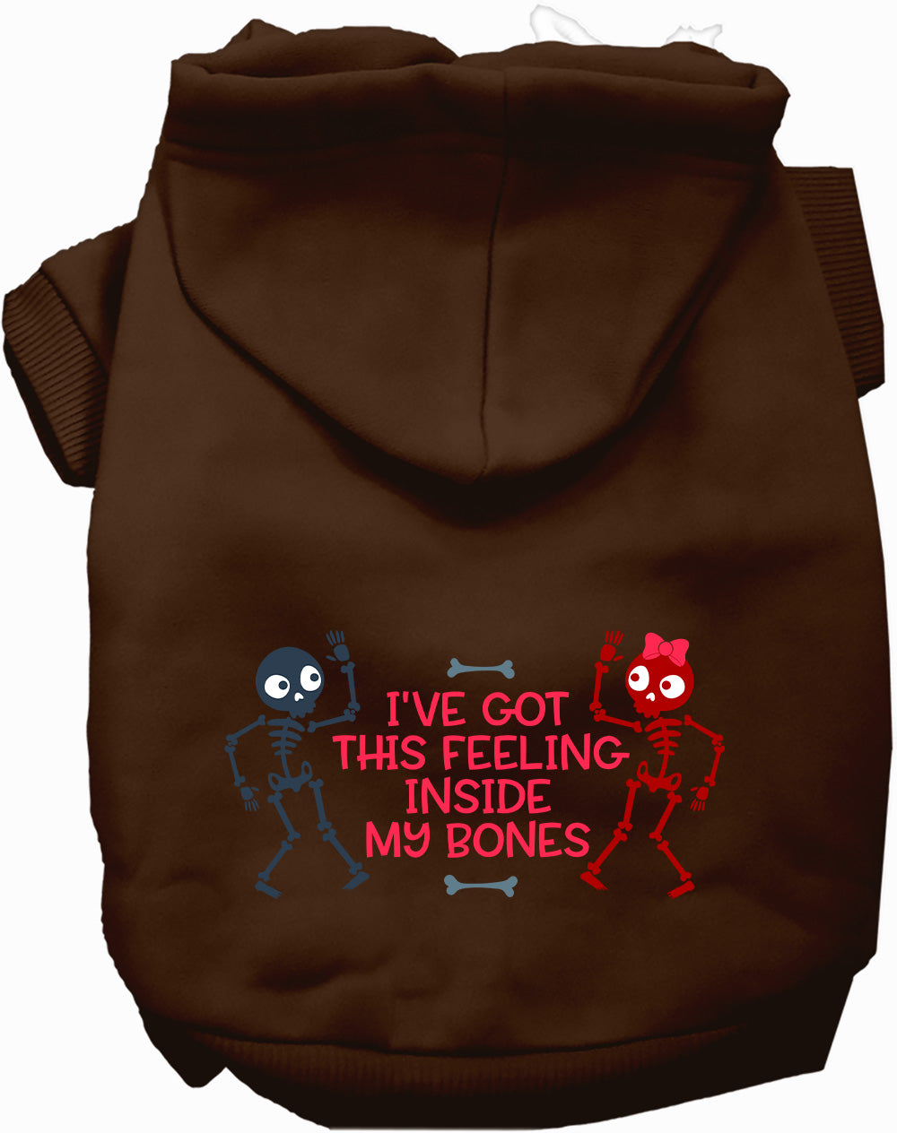 Inside My Bones Halloween Pet Hoodie