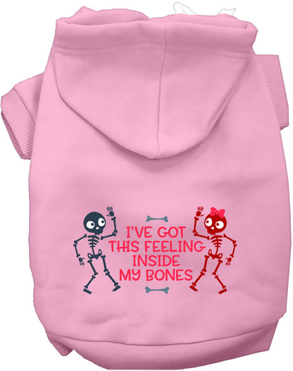Inside My Bones Halloween Pet Hoodie