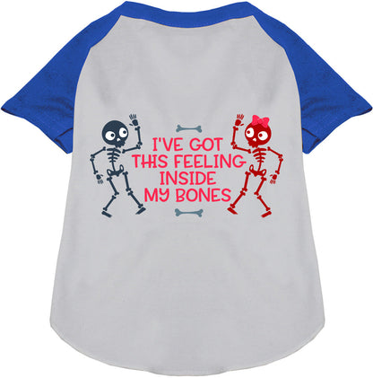 Inside My Bones Pet Raglan Shirt