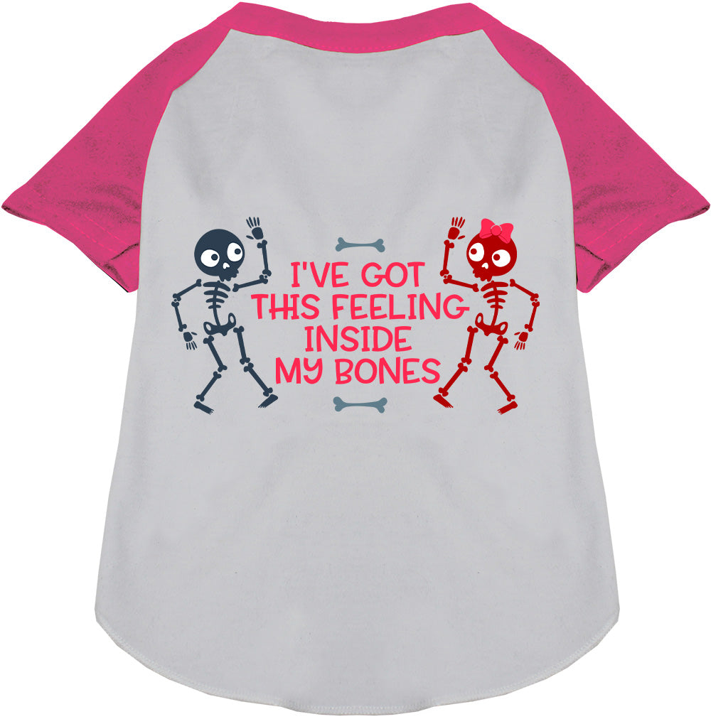 Inside My Bones Pet Raglan Shirt