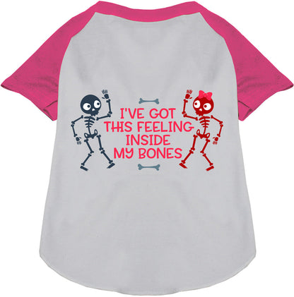 Inside My Bones Pet Raglan Shirt