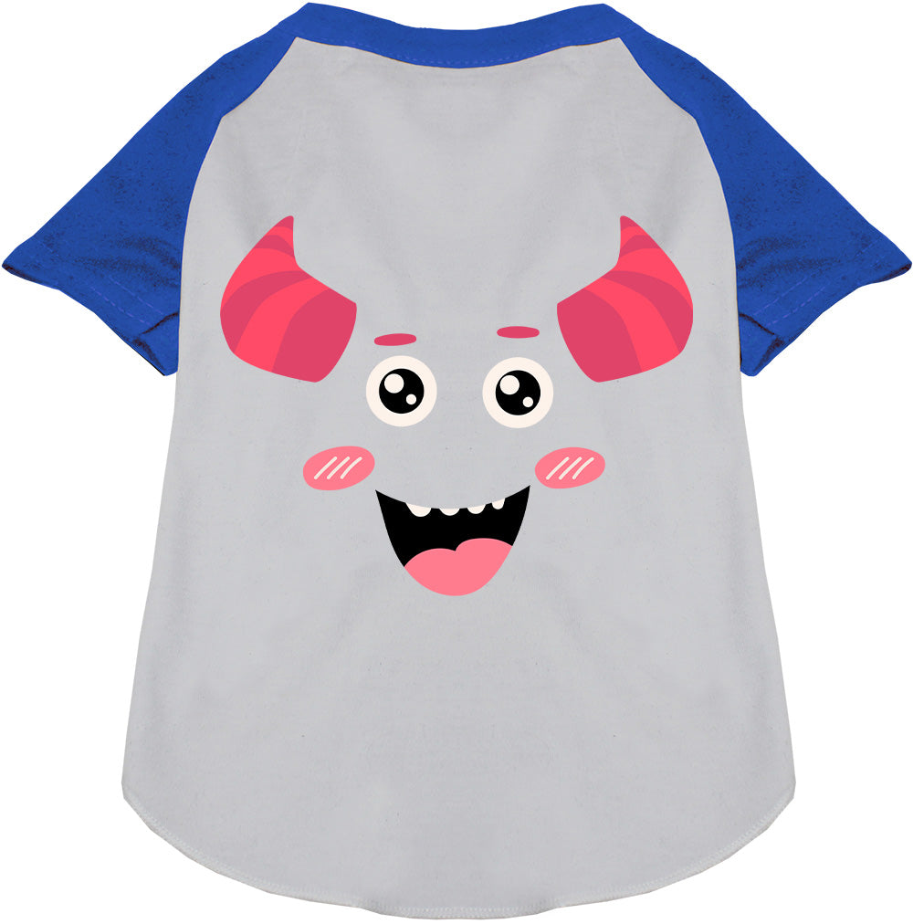Mischiefmauve Monster Costume Pet Raglan Shirt