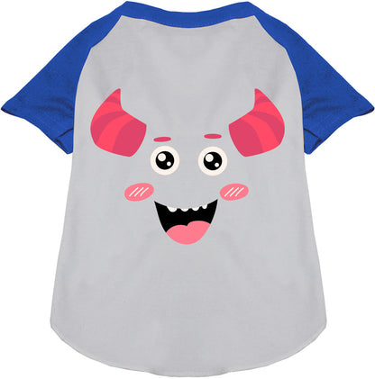 Mischiefmauve Monster Costume Pet Raglan Shirt