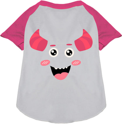 Mischiefmauve Monster Costume Pet Raglan Shirt