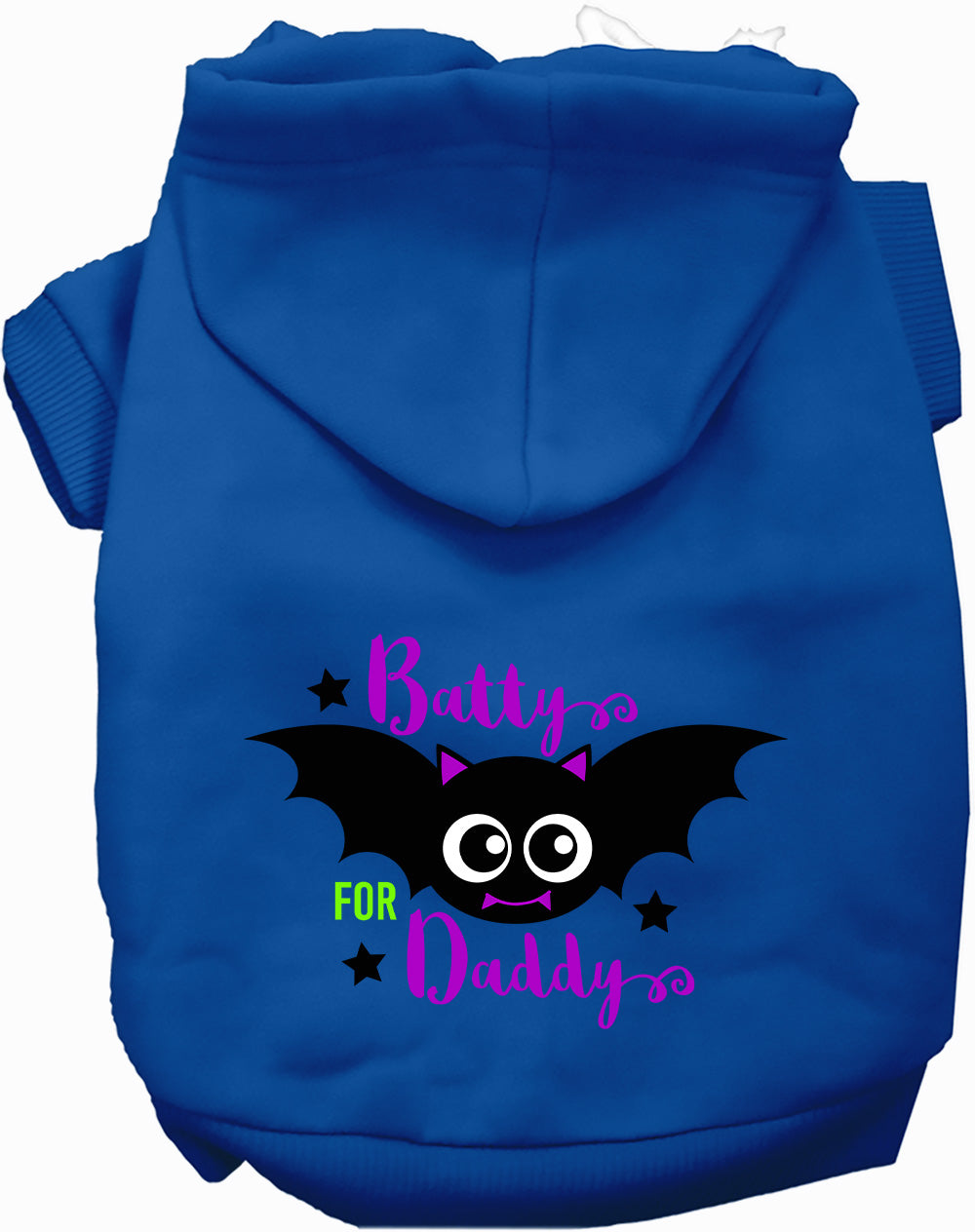 Batty for Daddy Halloween Pet Hoodie