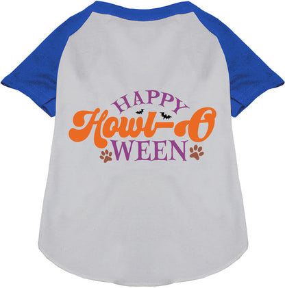 Happy Howl-Oween Pet Raglan Shirt