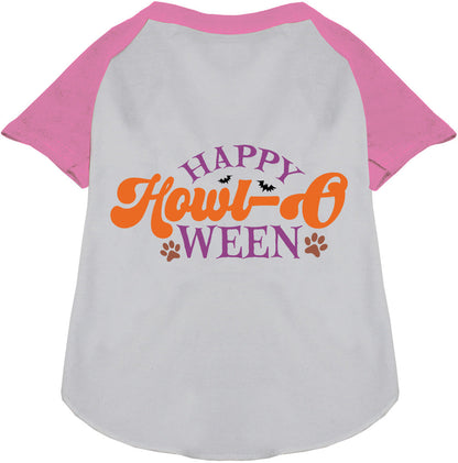 Happy Howl-Oween Pet Raglan Shirt