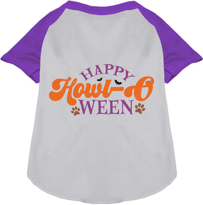 Happy Howl-Oween Pet Raglan Shirt