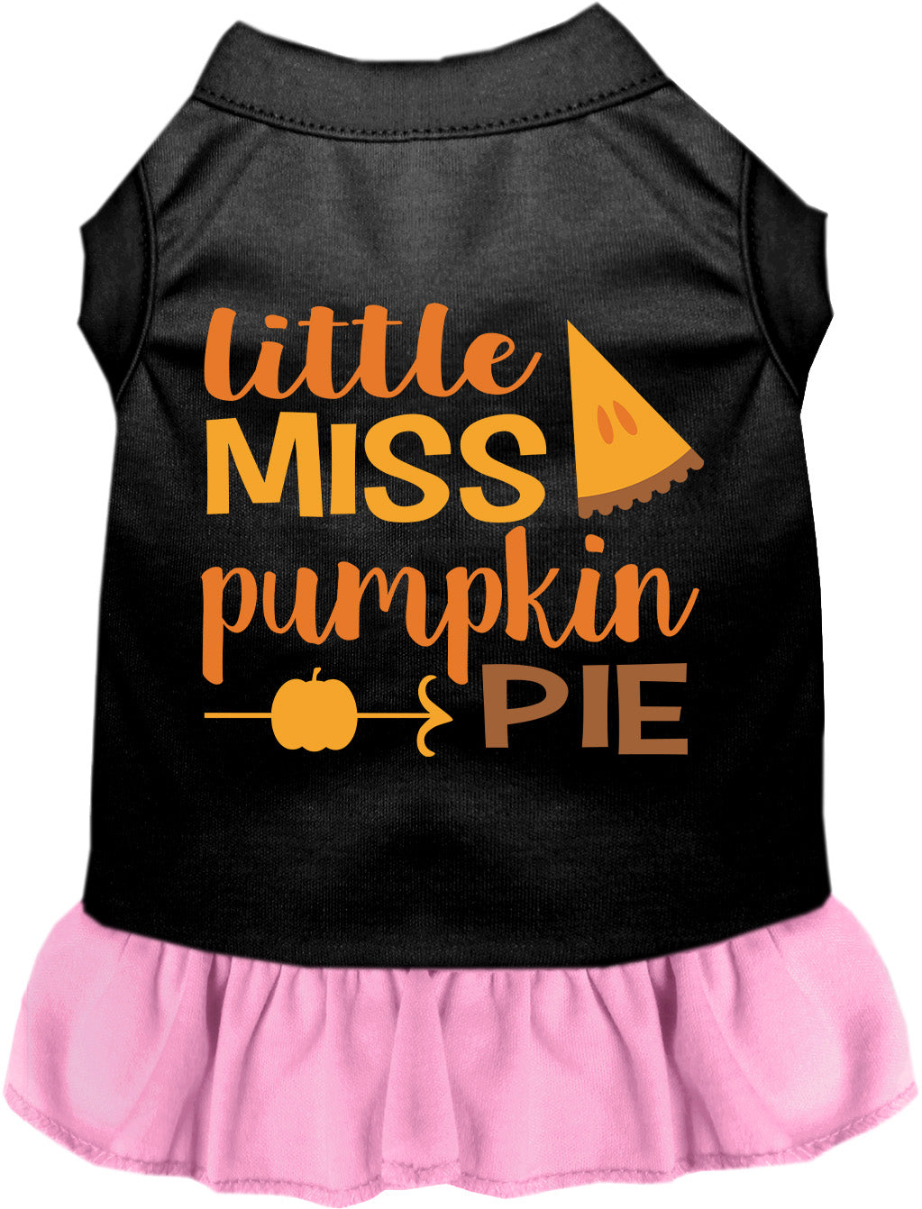 Little Miss Pumpkin Pie Pet Dress